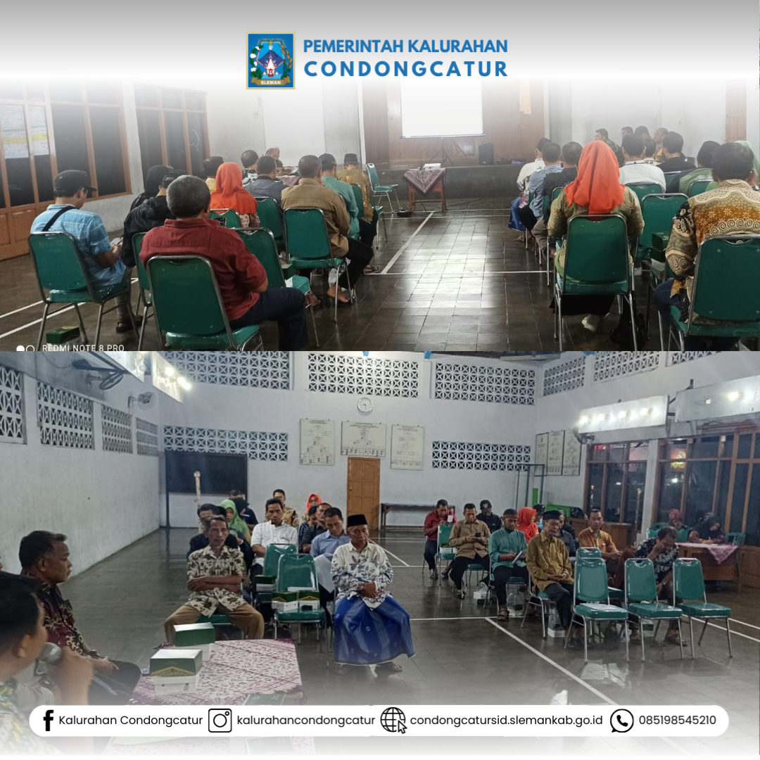 MUSYAWARAH PADUKUHAN KENTUNGAN – Website Kalurahan Condongcatur